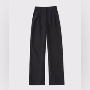 Abercrombie & Fitch Sloane Tailored Wide Leg Pant